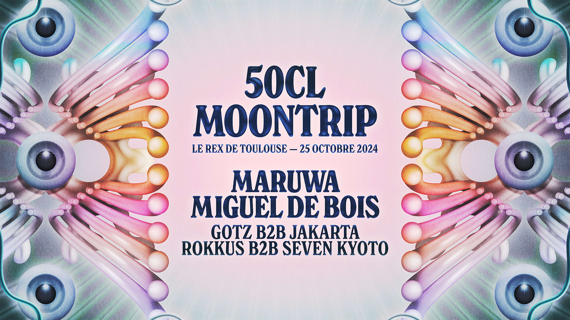 50cl X Moontrip W/ Maruwa & Miguel De Bois Cover
