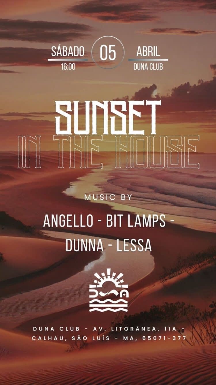Sunset In The House Cover
