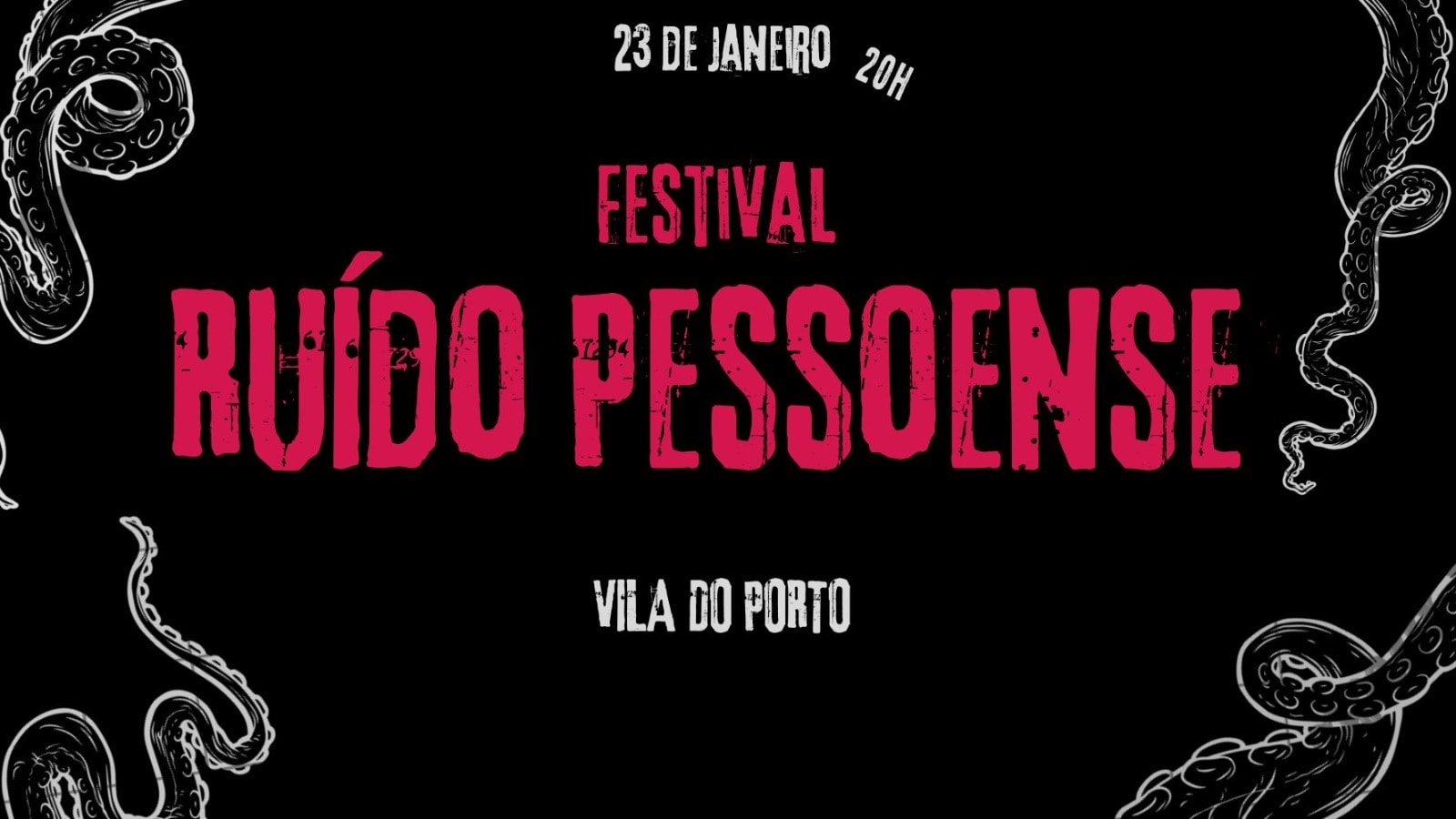 Festival Ruído Pessoense // 23.01 Cover
