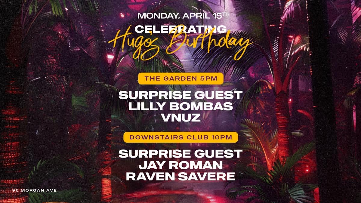 12 Hour Marathon Birthday Celebration For Hugo Mon 4.15.24 Cover
