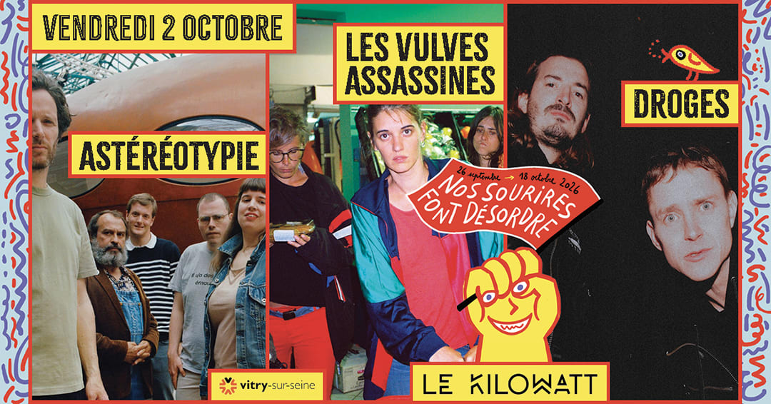 Astereotypie + Les Vulves Assassines + Droges Cover
