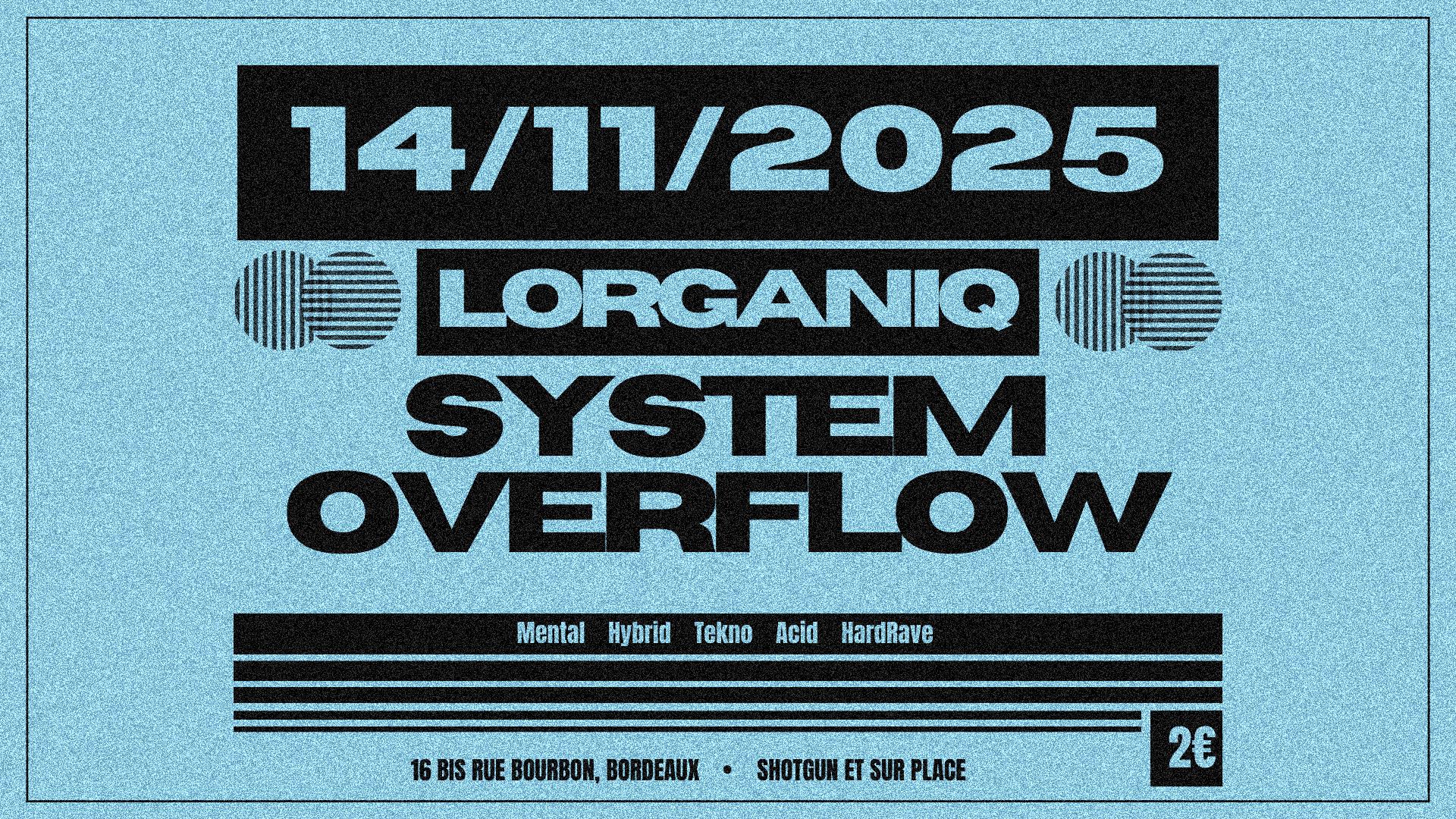 6overflow A Lorganiq Cover