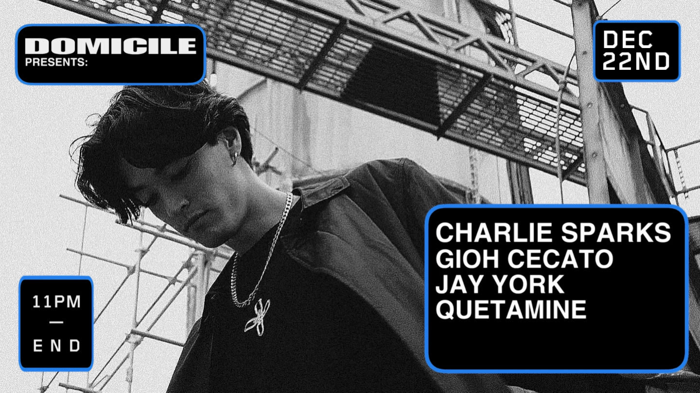 Domicile Presents Charlie Sparks Cover