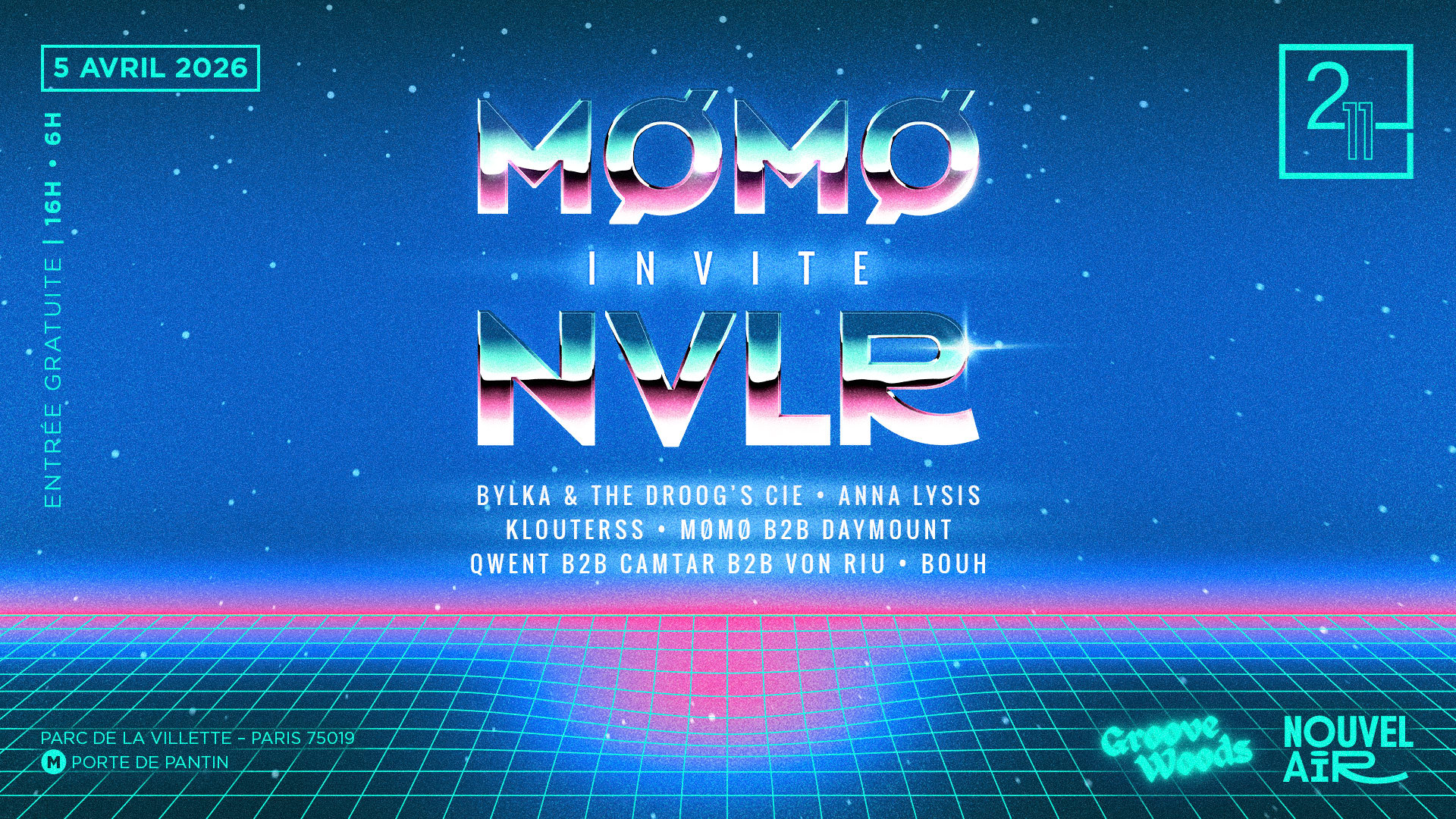 Mømø Invite Nouvel Air Cover