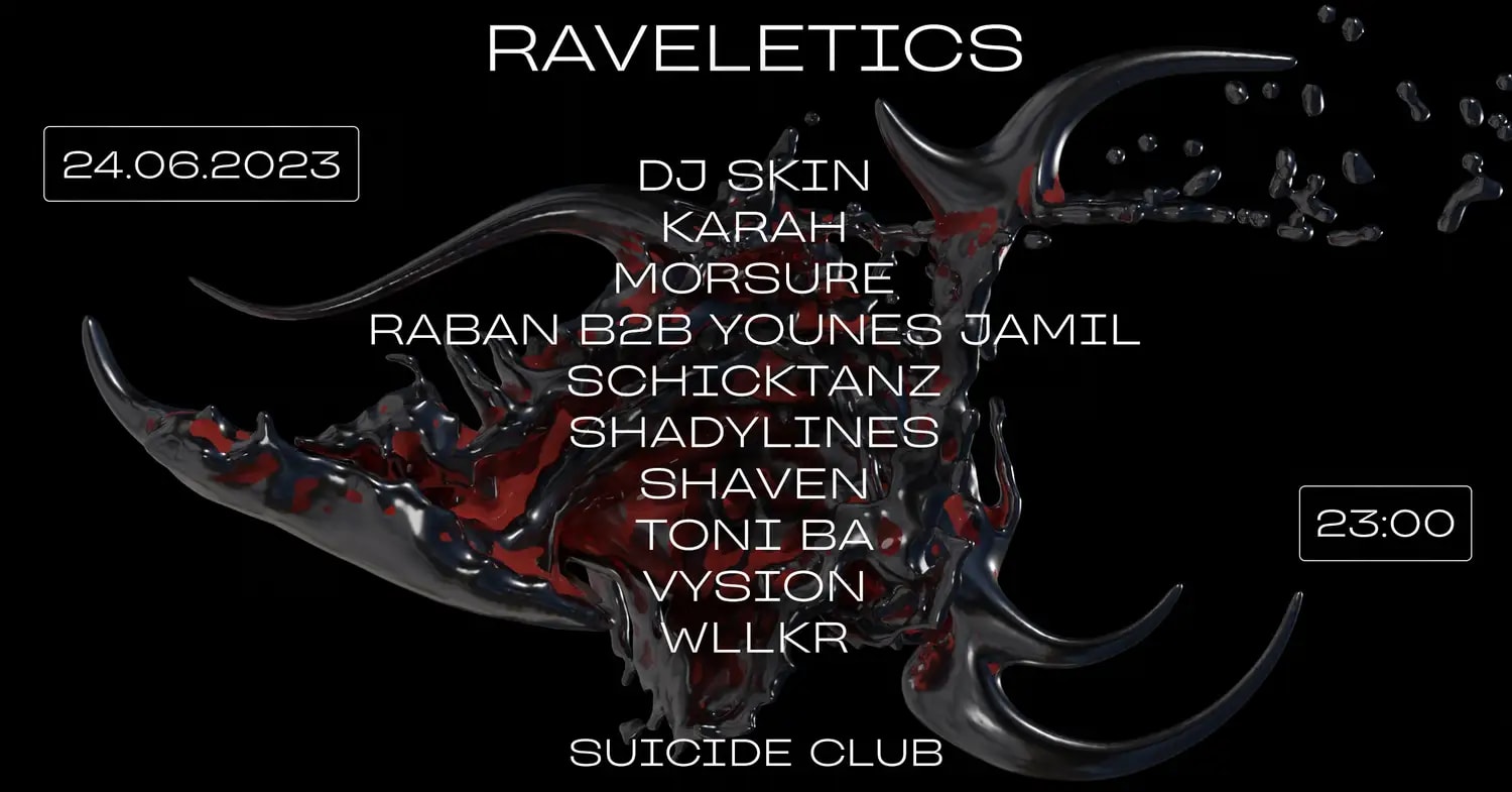 Raveletics Club Night Cover