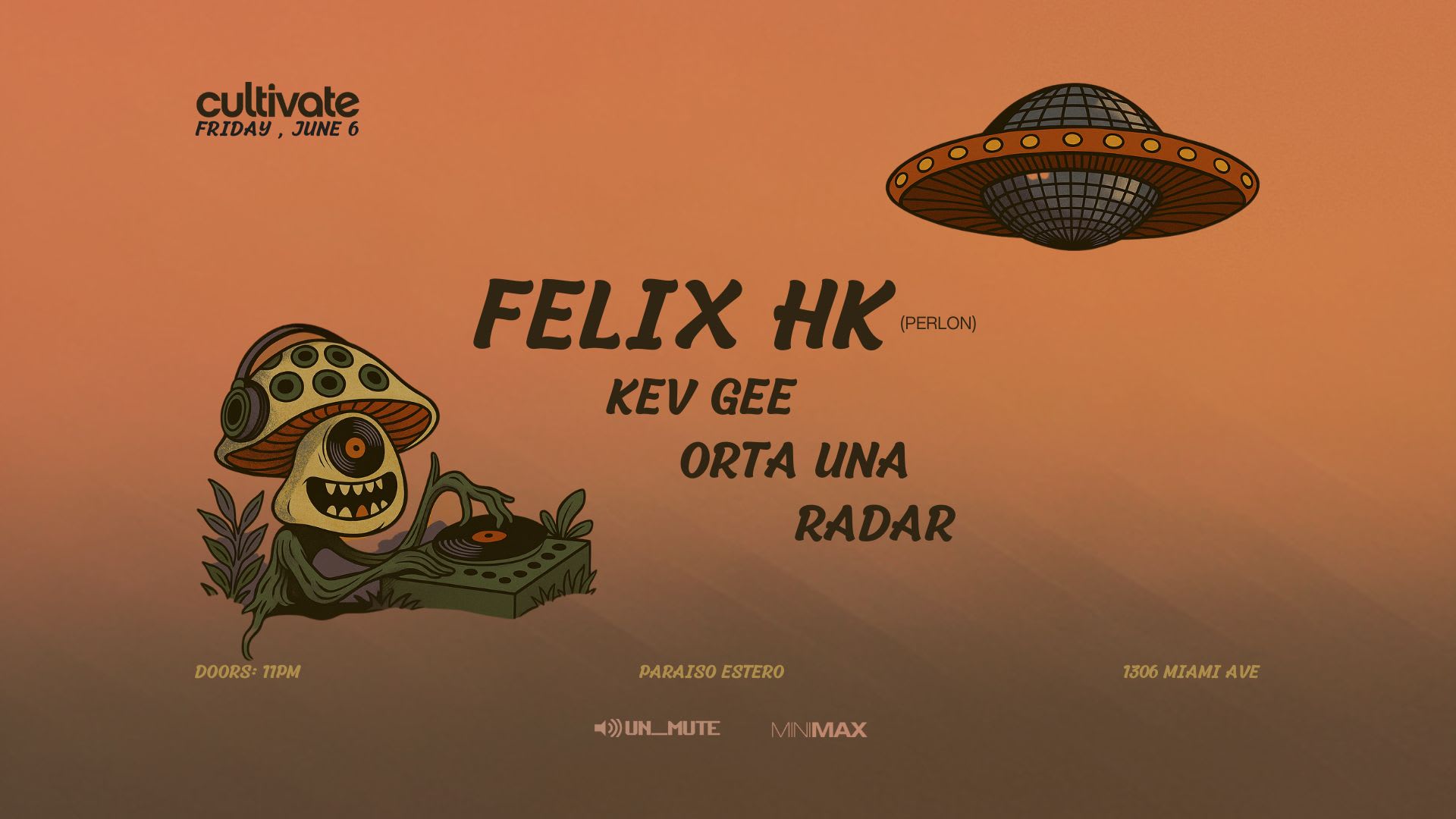 Cultivate Presents Felix Hk Cover