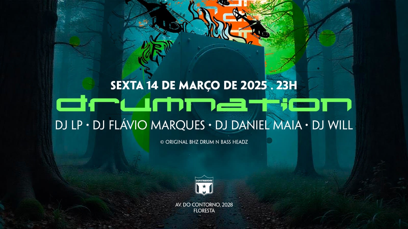 Drumnation Is Back At Deputamadre 14/3 Cover
