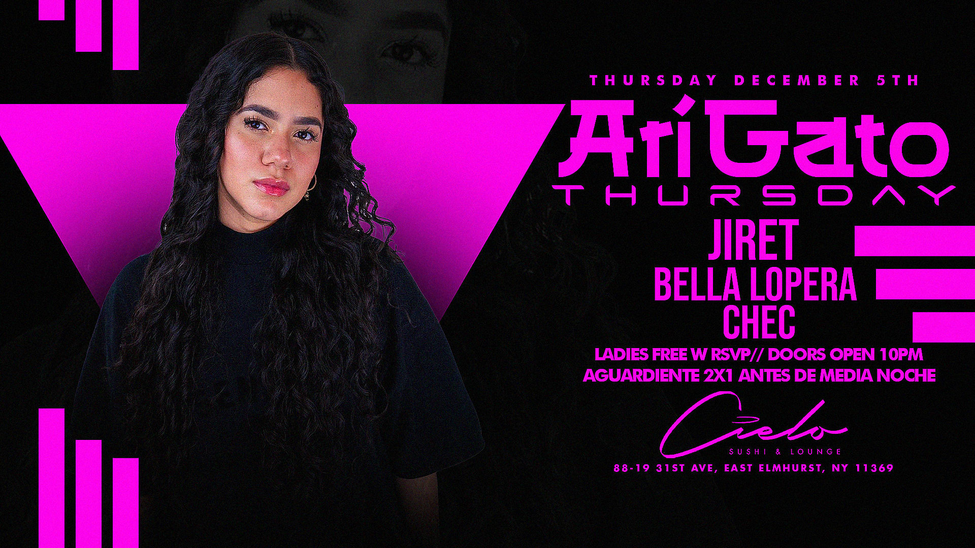 Arigato Thursday's W/ Jiret, Bella Lopera , Chec 12.5.24 Cover
