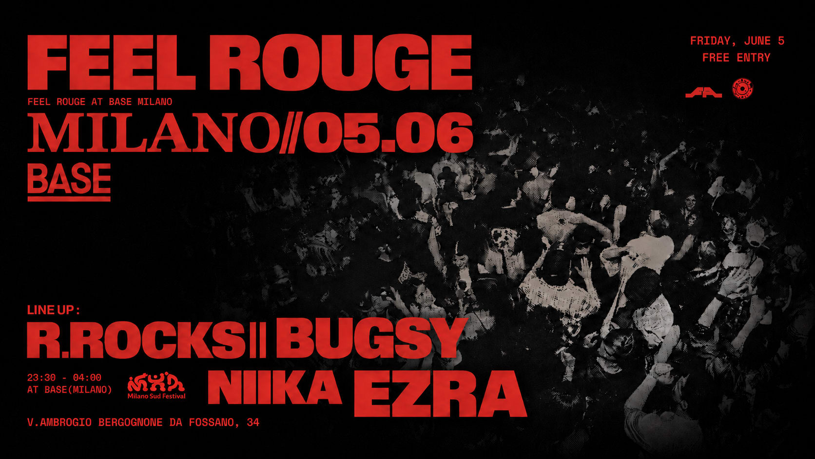 Feel Rouge At Base Milano Cover