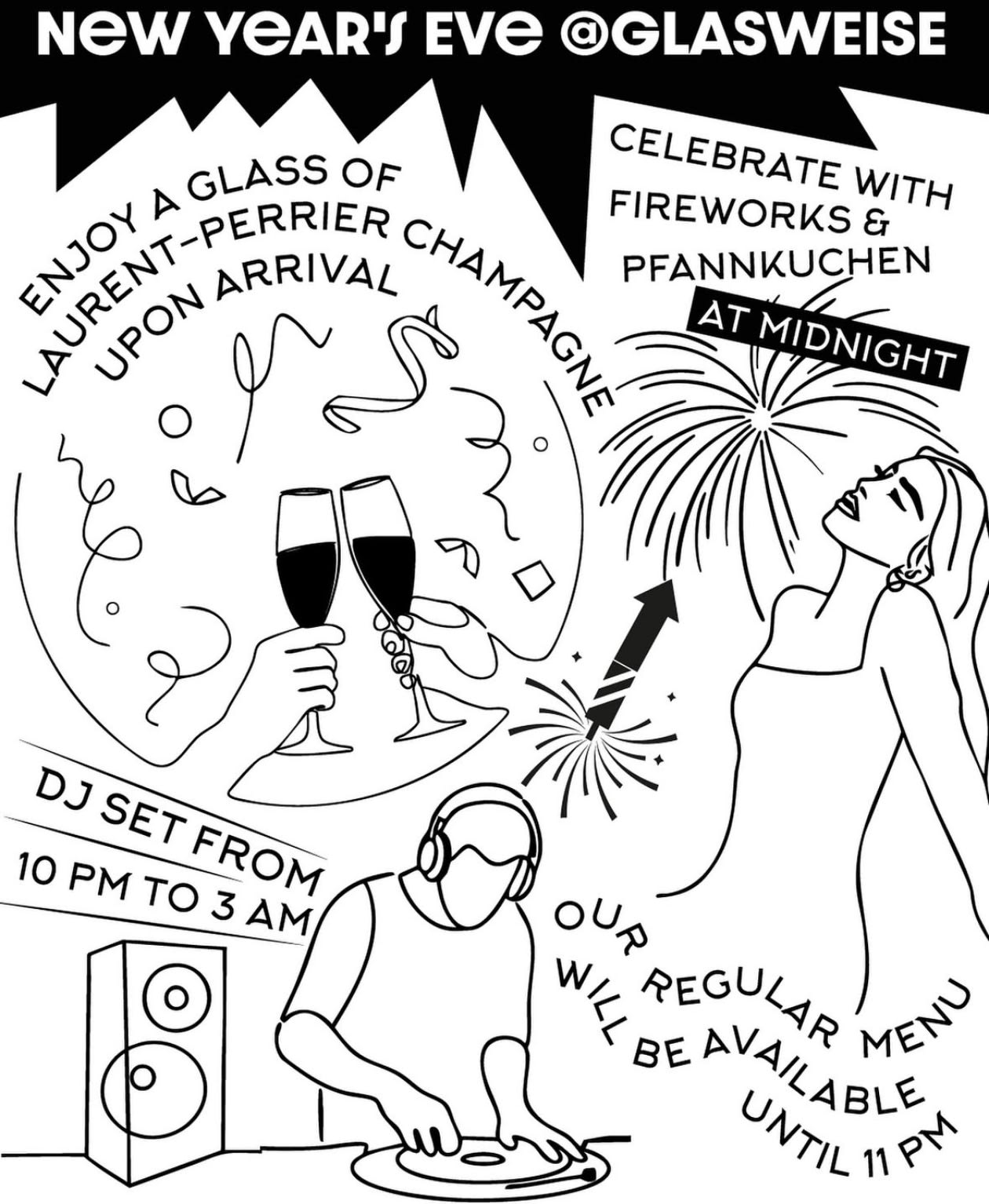 New Year's Eve At Glasweise Cover
