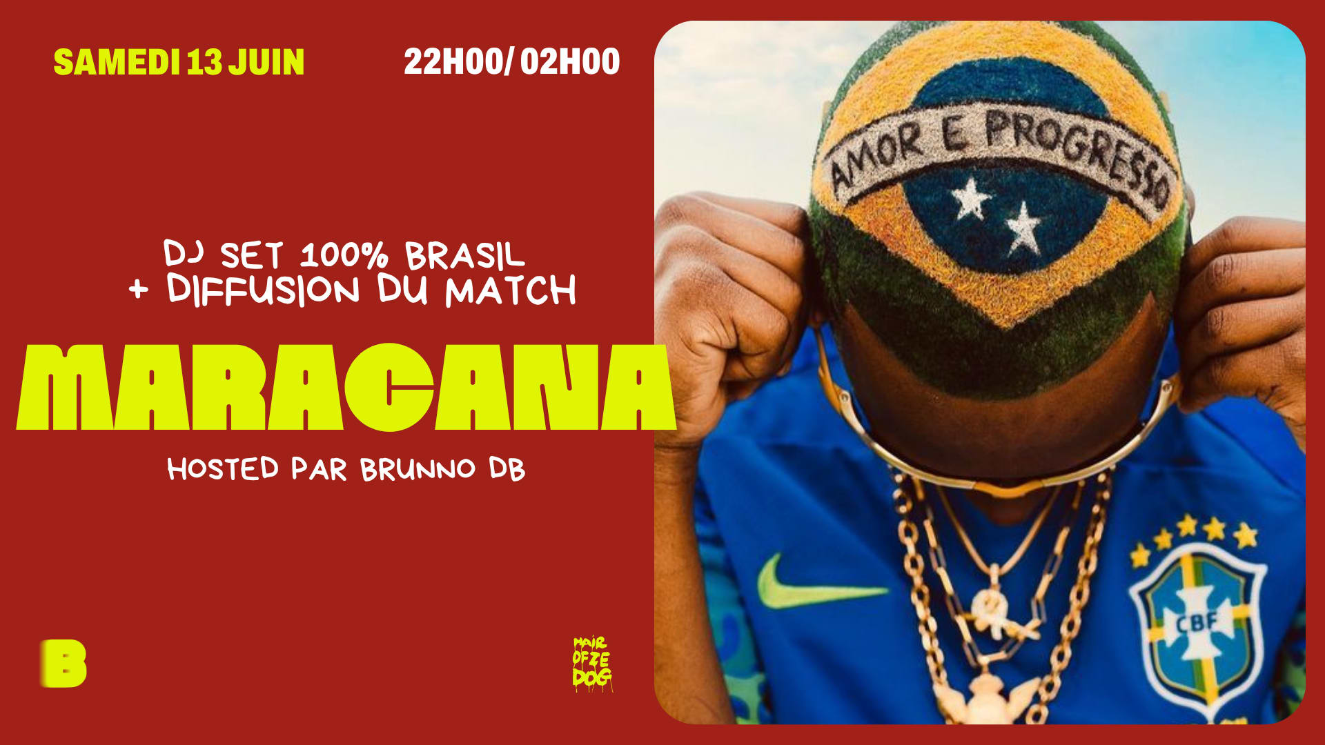 Macarana (Diffusion Du Match Du Bresil & Dj Set) @ Le Bouge Cover