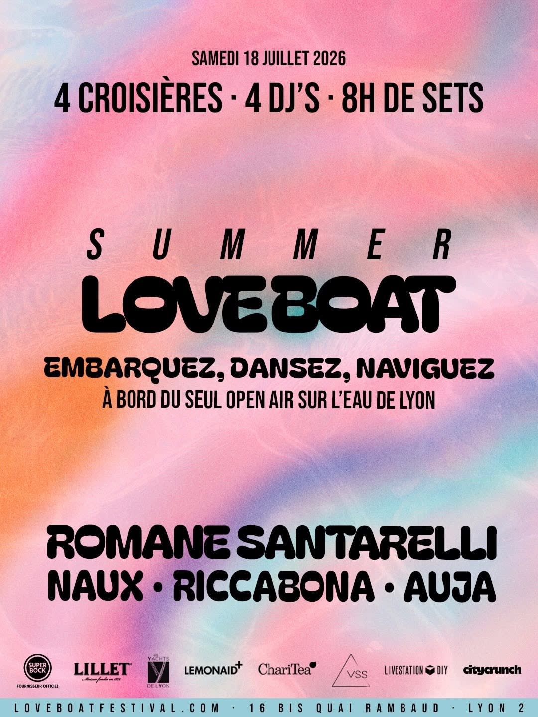 Romane Santarelli X Summer Love Boat Cover