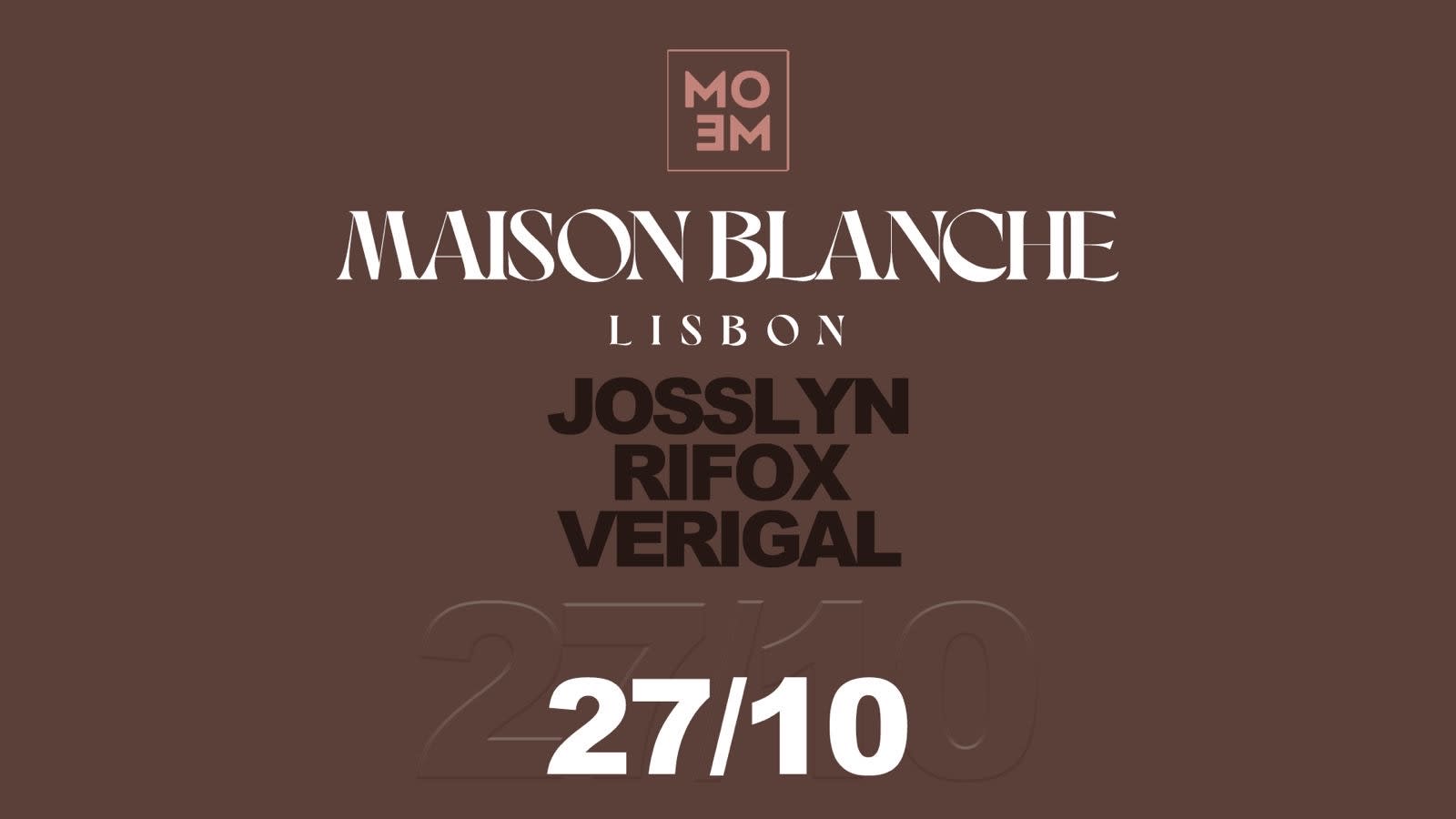 Maison Blanche X Josslyn Cover