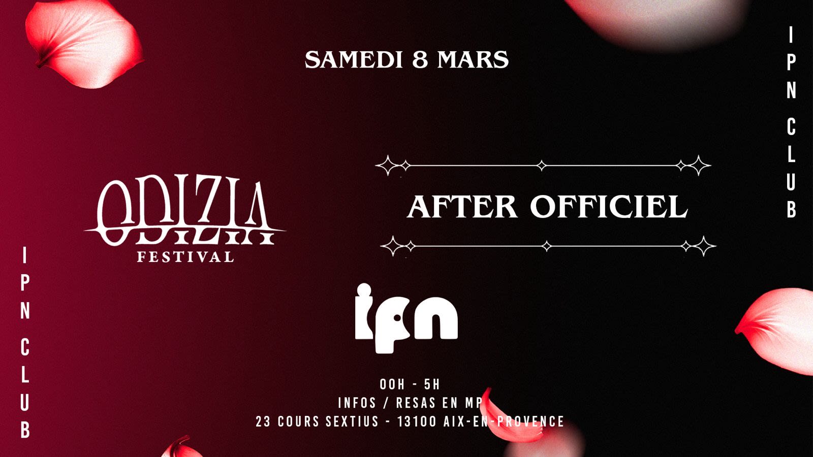 Ipn After Odizia : Secret Line-Up Revealed Cover