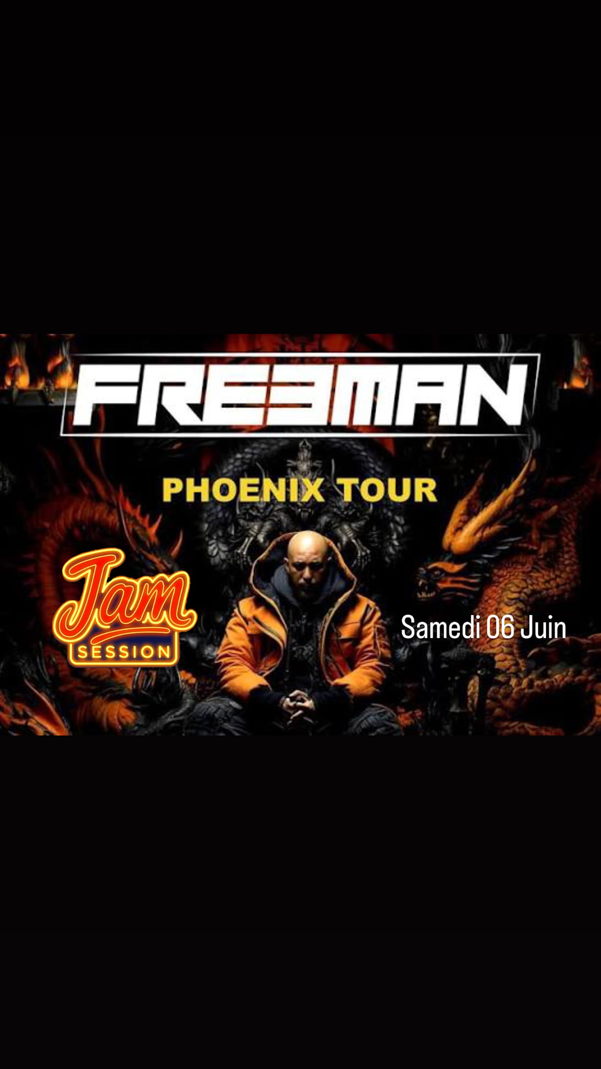 Freeman En Concert Au Jam Session À Melesse Cover