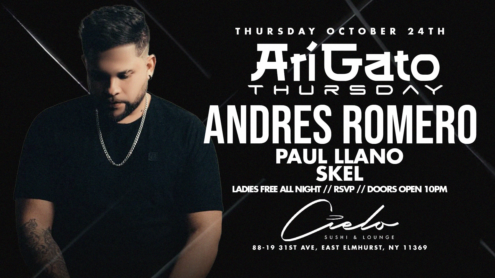Arigato Thursday's W/ Andres Romero, Paul Llano & Skel Cover