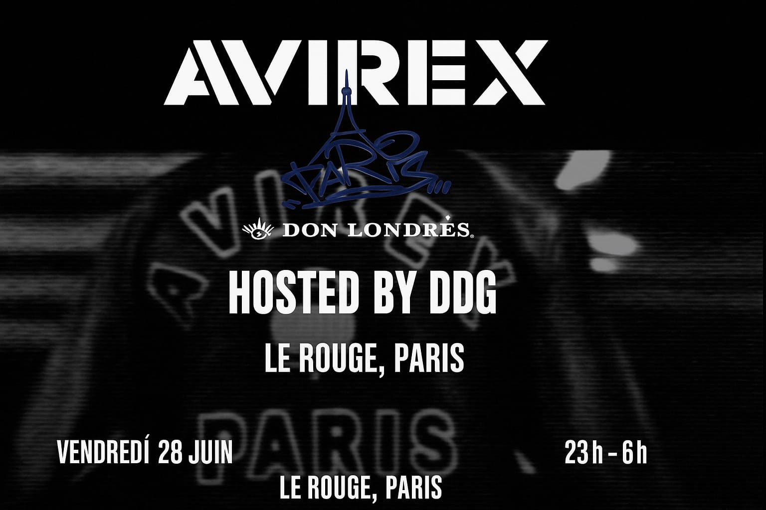 Avirex After Show  Hoested By Ddg Pfw - Le Rouge Pigalle Cover