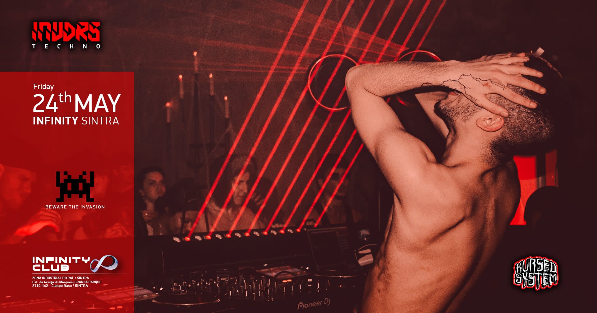 Frik All Night Long @ Infinity Club Cover