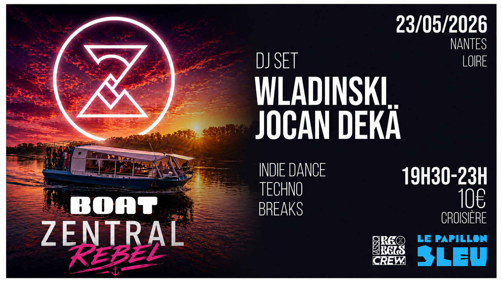 Zentral Rebel Boat Cover