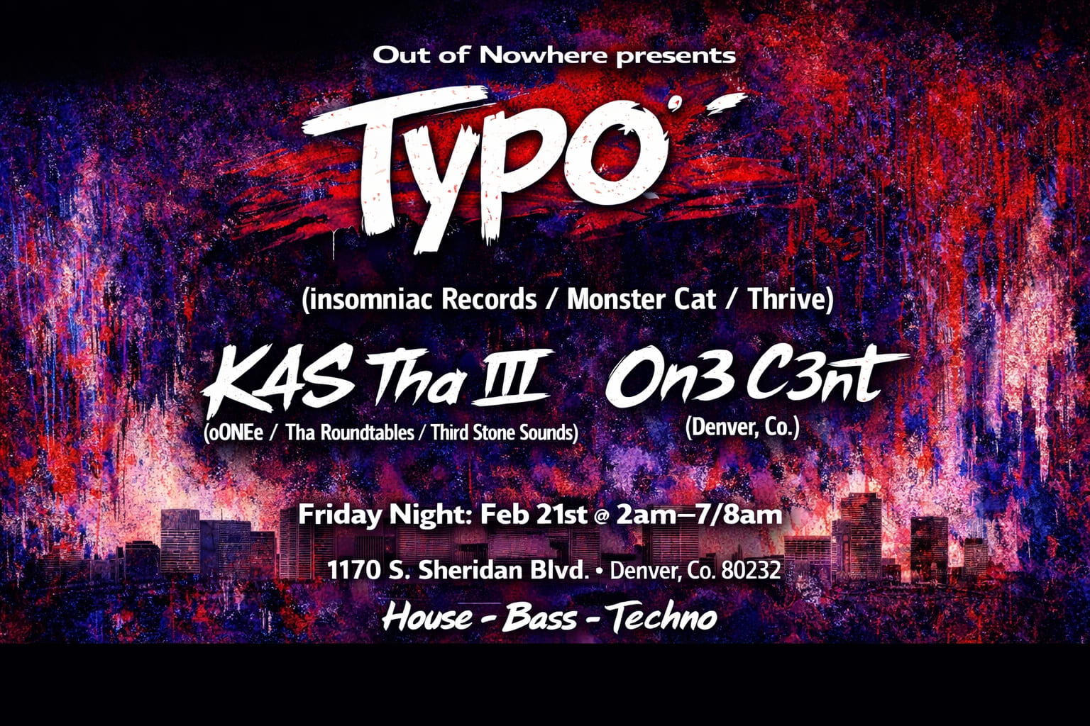 Out Of Nowhere Presents: Fuk Sic Cover