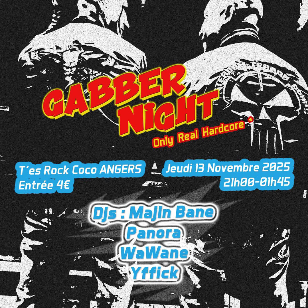 Gabber Night : Only Real Hardcore Cover