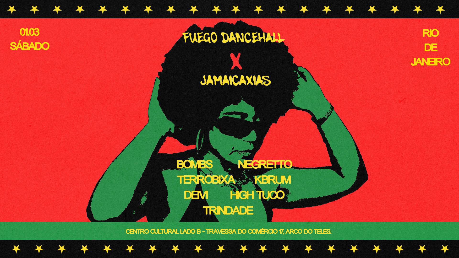 Fuego Dancehall X Jamaicaxias Rj • 01.03 Cover