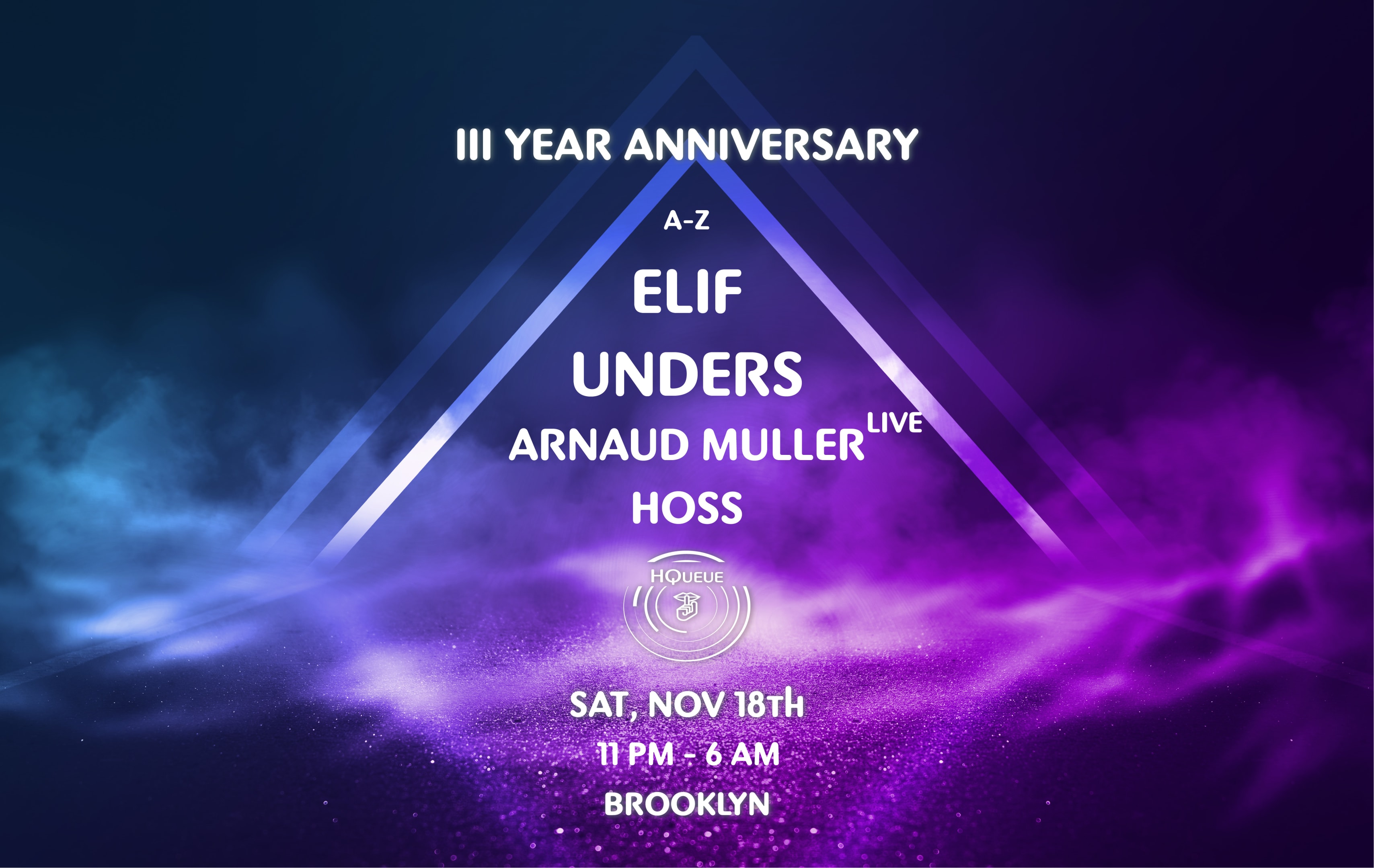 Hqueue 3 Year Anniversary Cover