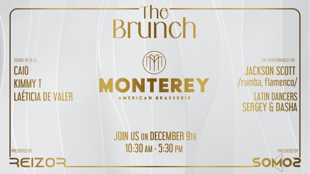 Reizor Music X Somos: Brunch At Monterey American Brasserie Cover