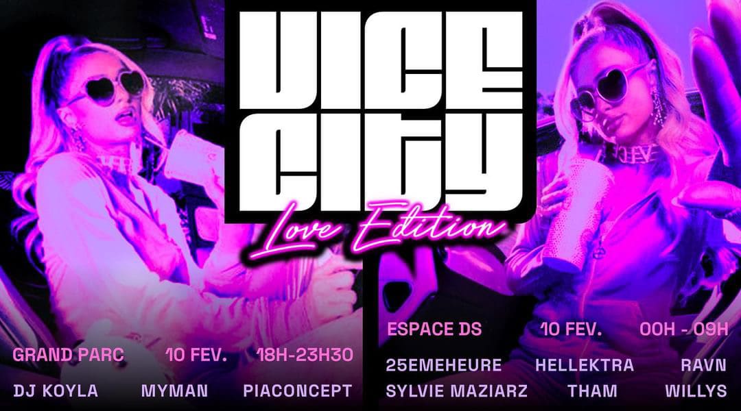 Vice City Love Edition // W/ Tham; Sylvie Maziarz & More Cover