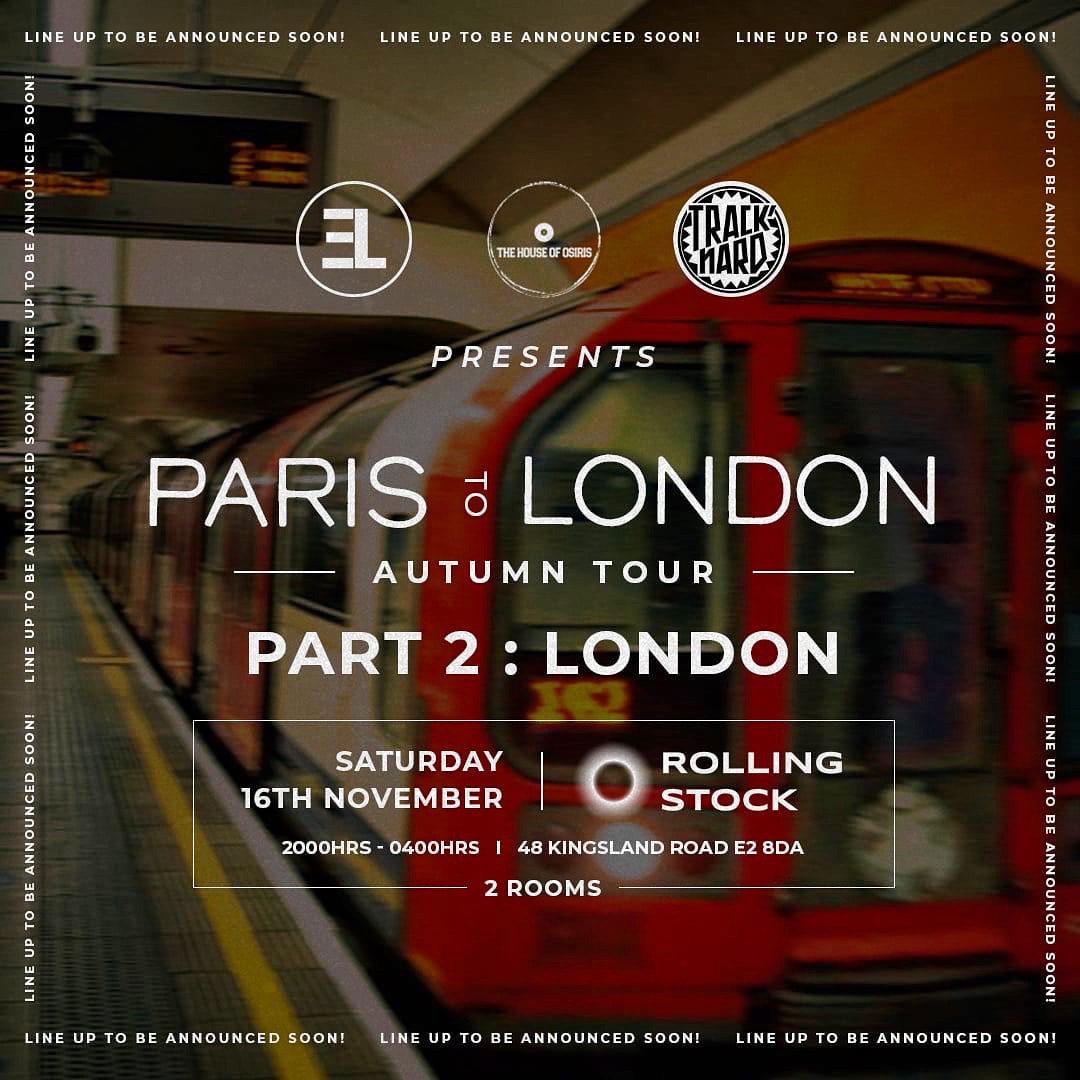 Paris To London Autumn Tour: Part Deux Cover