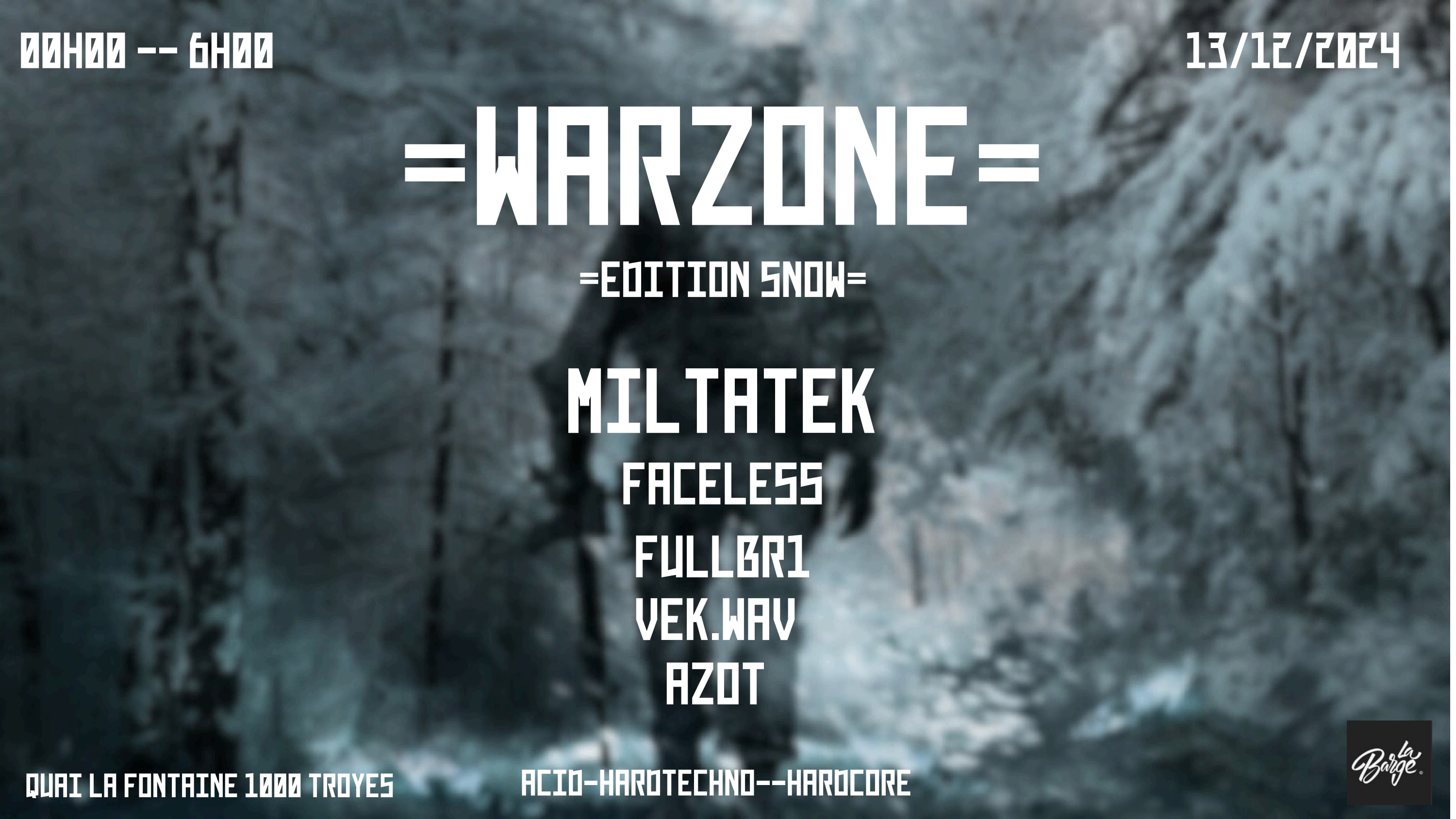Warzone Edition Snow Cover
