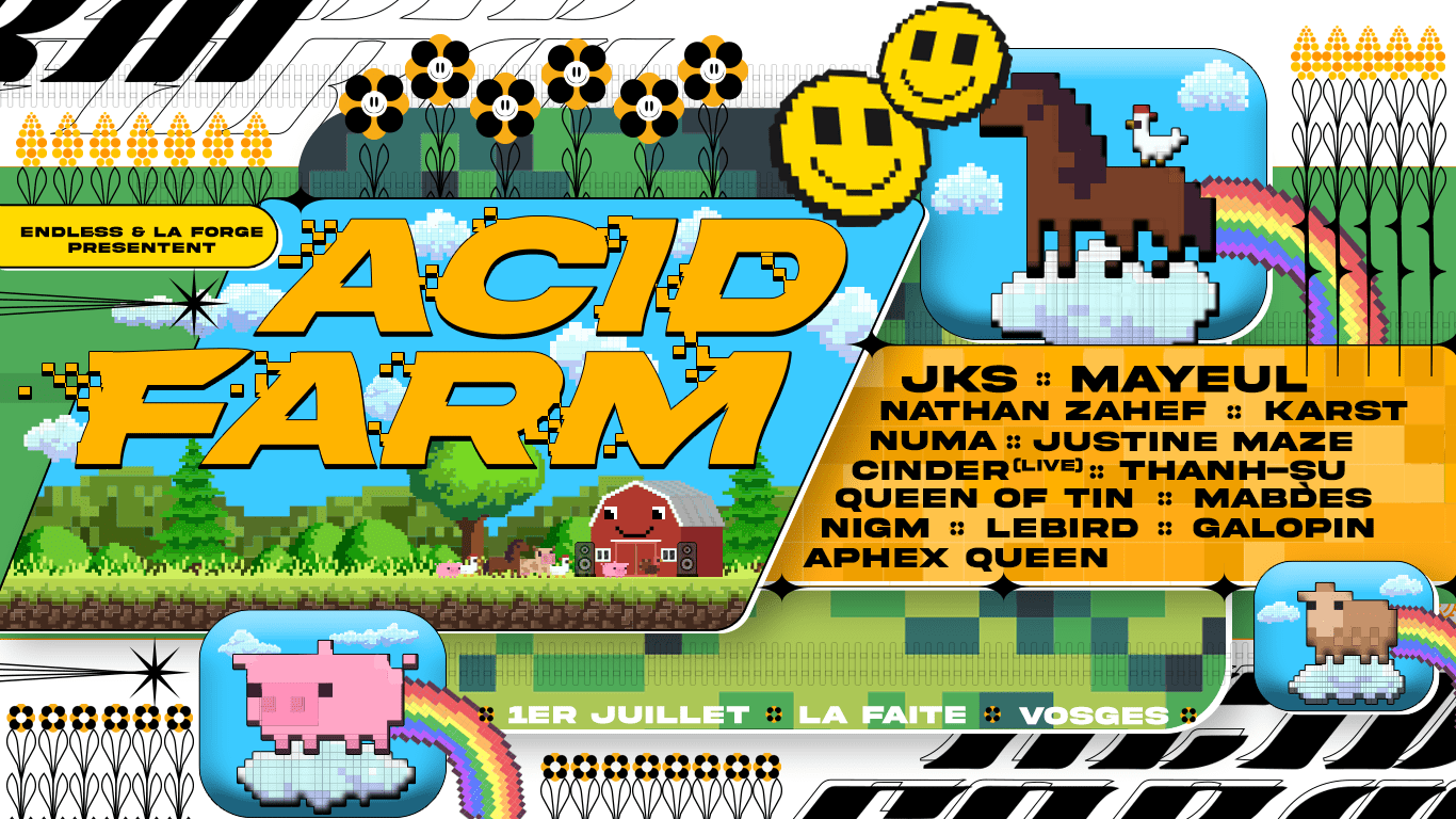 La Forge X Endless: Acid Farm 2 W/ Jks & Mayeul -20h Edition Cover