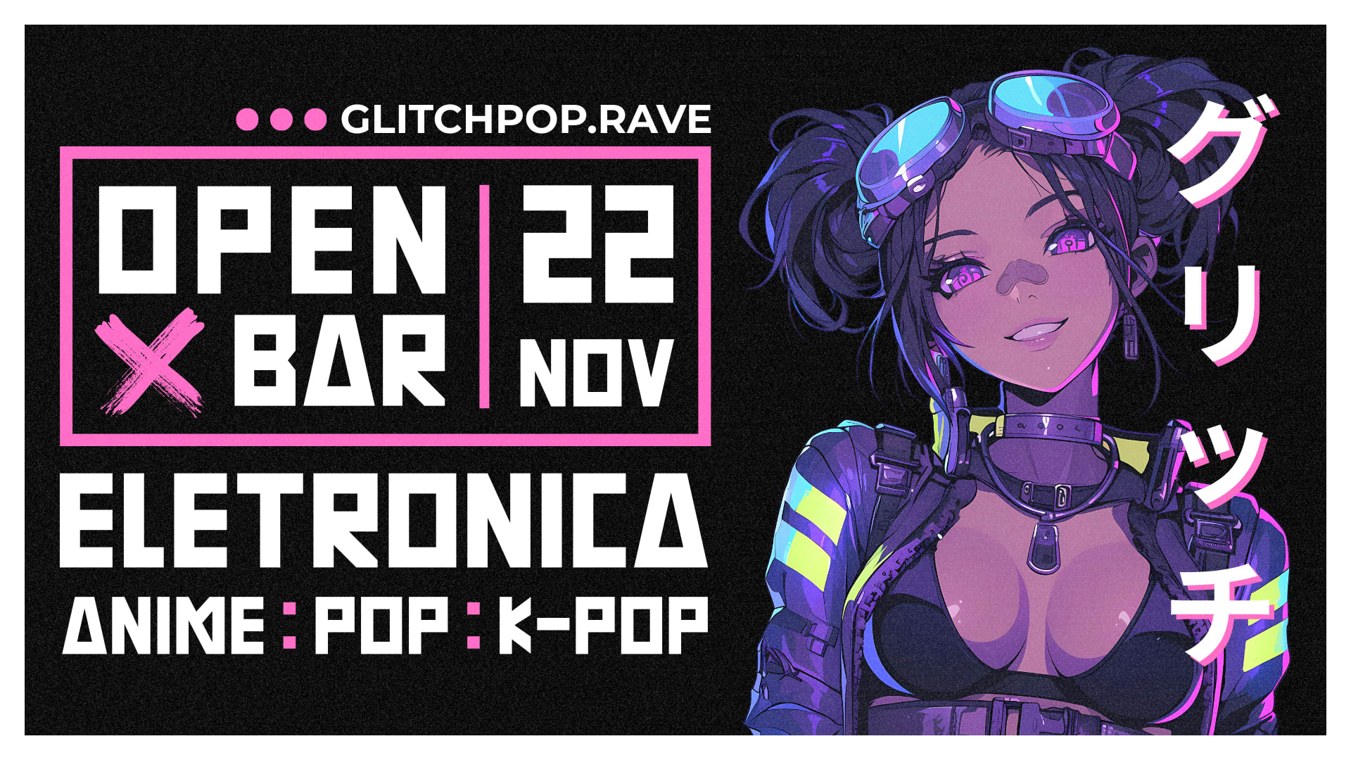 Glitch Pop - Edição 2025 - Open Bar Cover