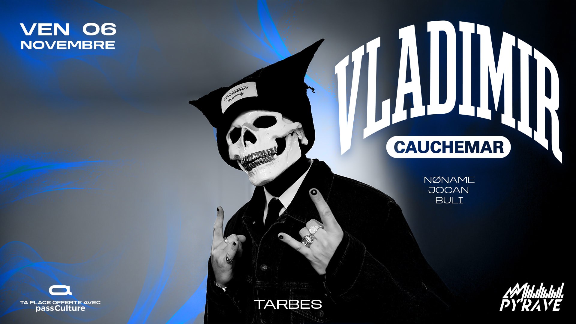 Py'rave × Vladimir Cauchemar Cover