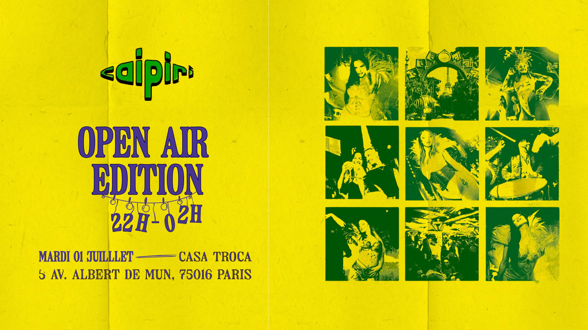 Caipiri 1 Juillet - Open Air Edition Cover