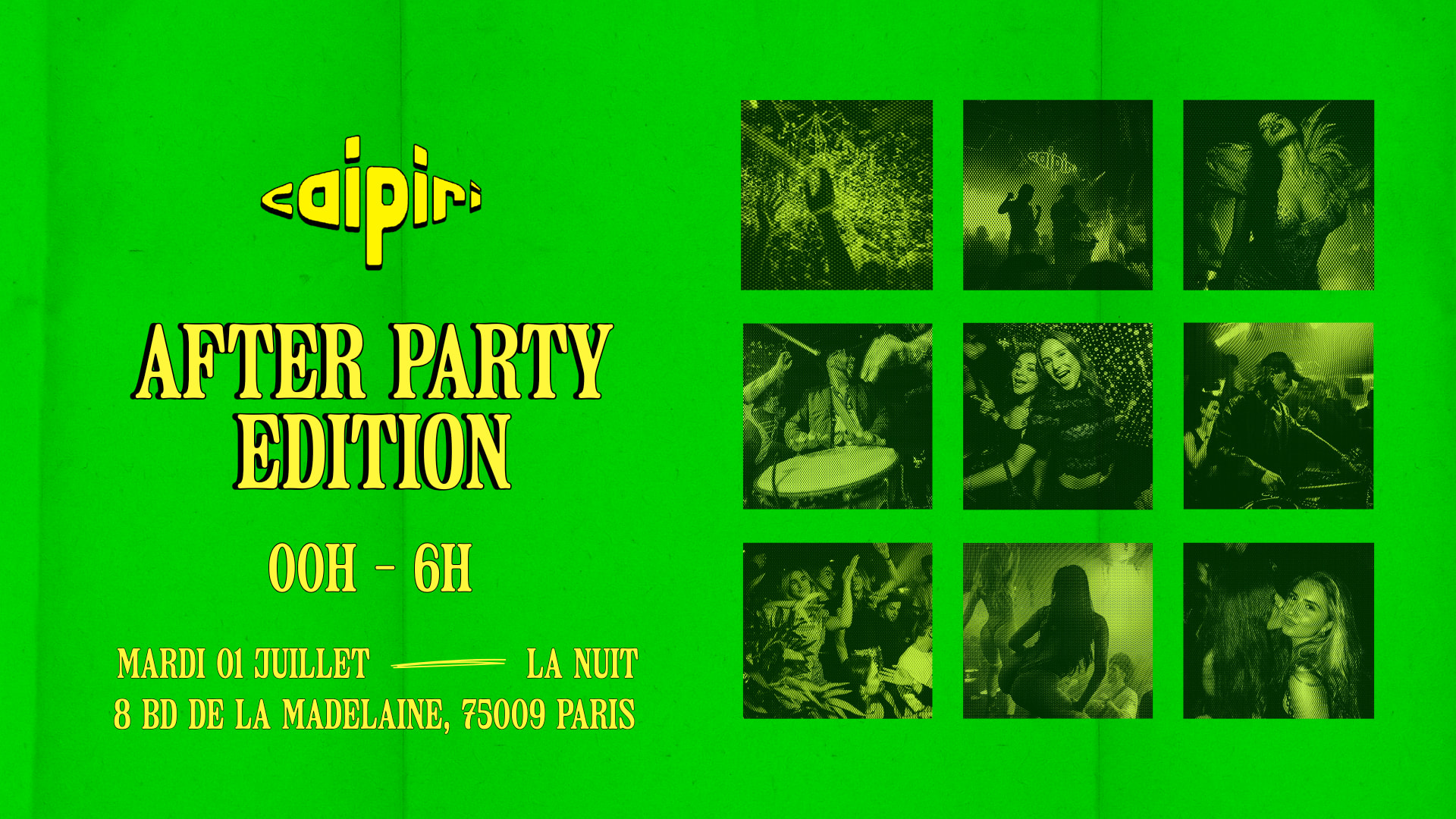 Caipiri After Party - 1 Juillet [Limited Tickets] Cover