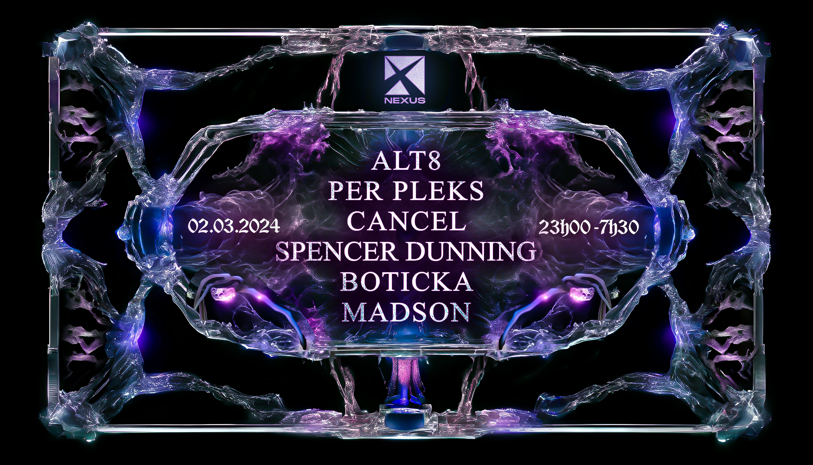 Nexus : Alt8 | Per Pleks | Cancel | Boticka & More Cover