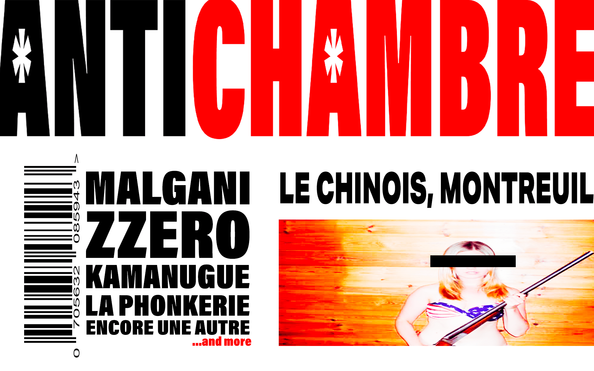 Antichambre - Zzero, Malgani, La Phonkerie Cover