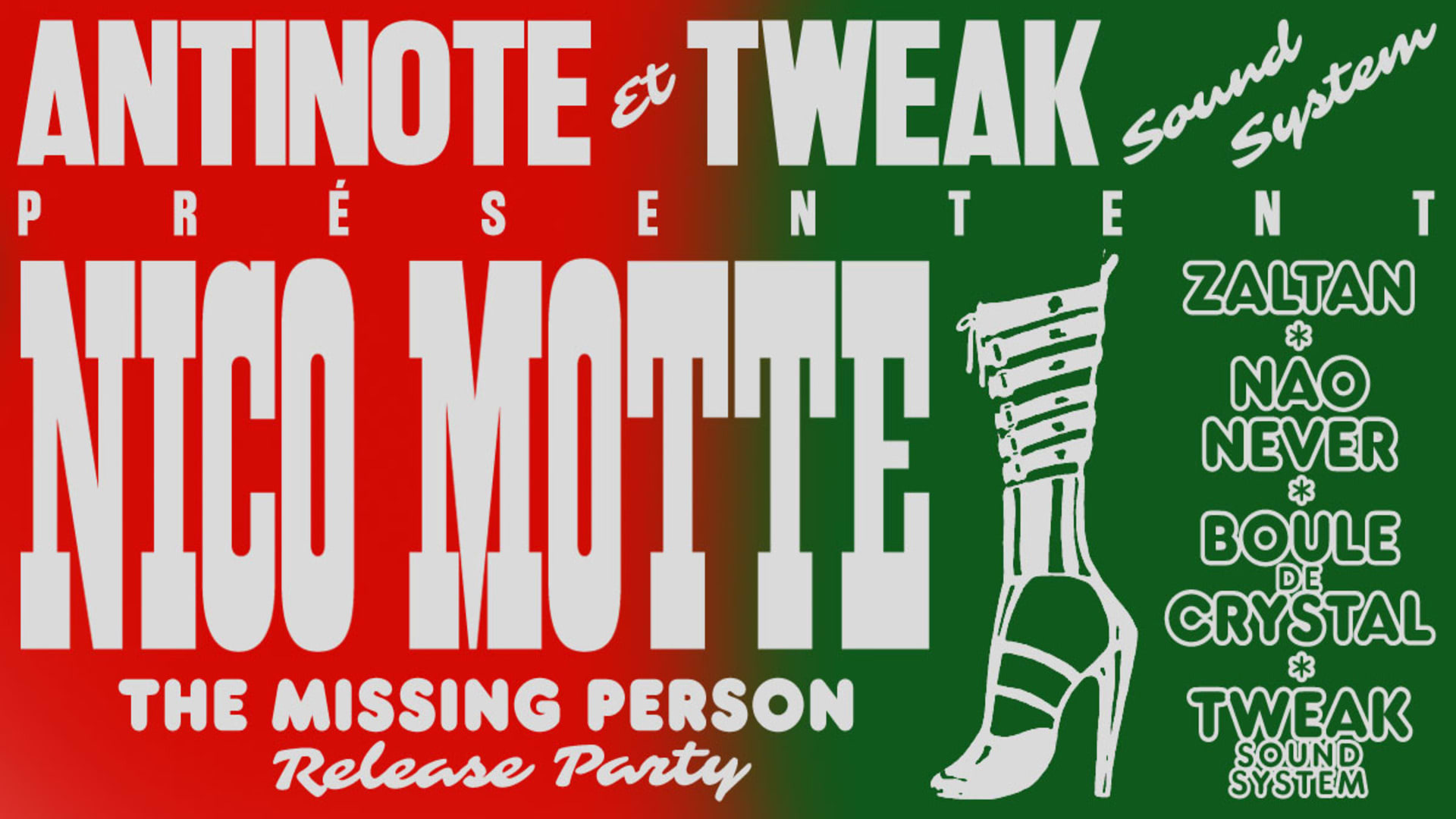 Antinote X Tweak Soundsystem Cover