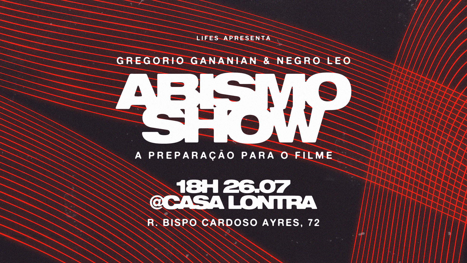 Negro Leo E Gregorio Gananian | Abismo Show Cover