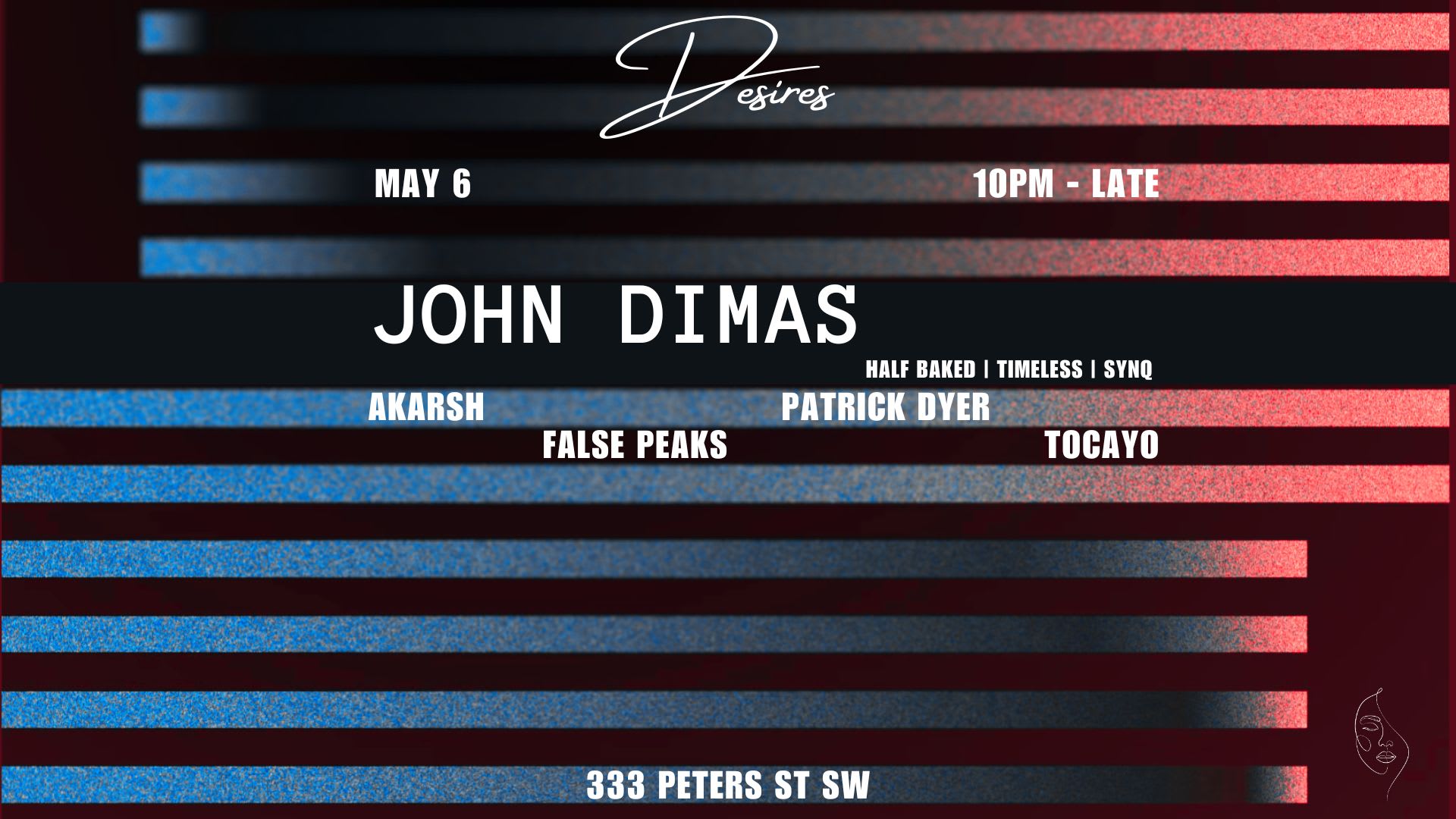 Desires Presents: John Dimas Cover