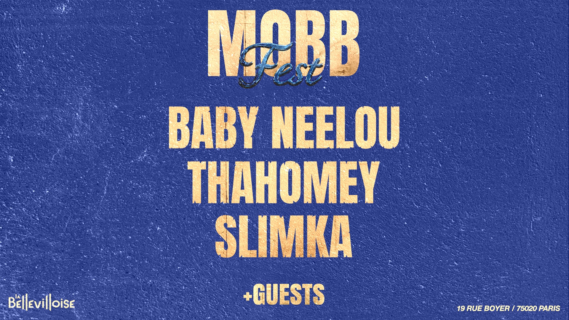 Mobb Fest Vol.2 - La Bellevilloise Cover