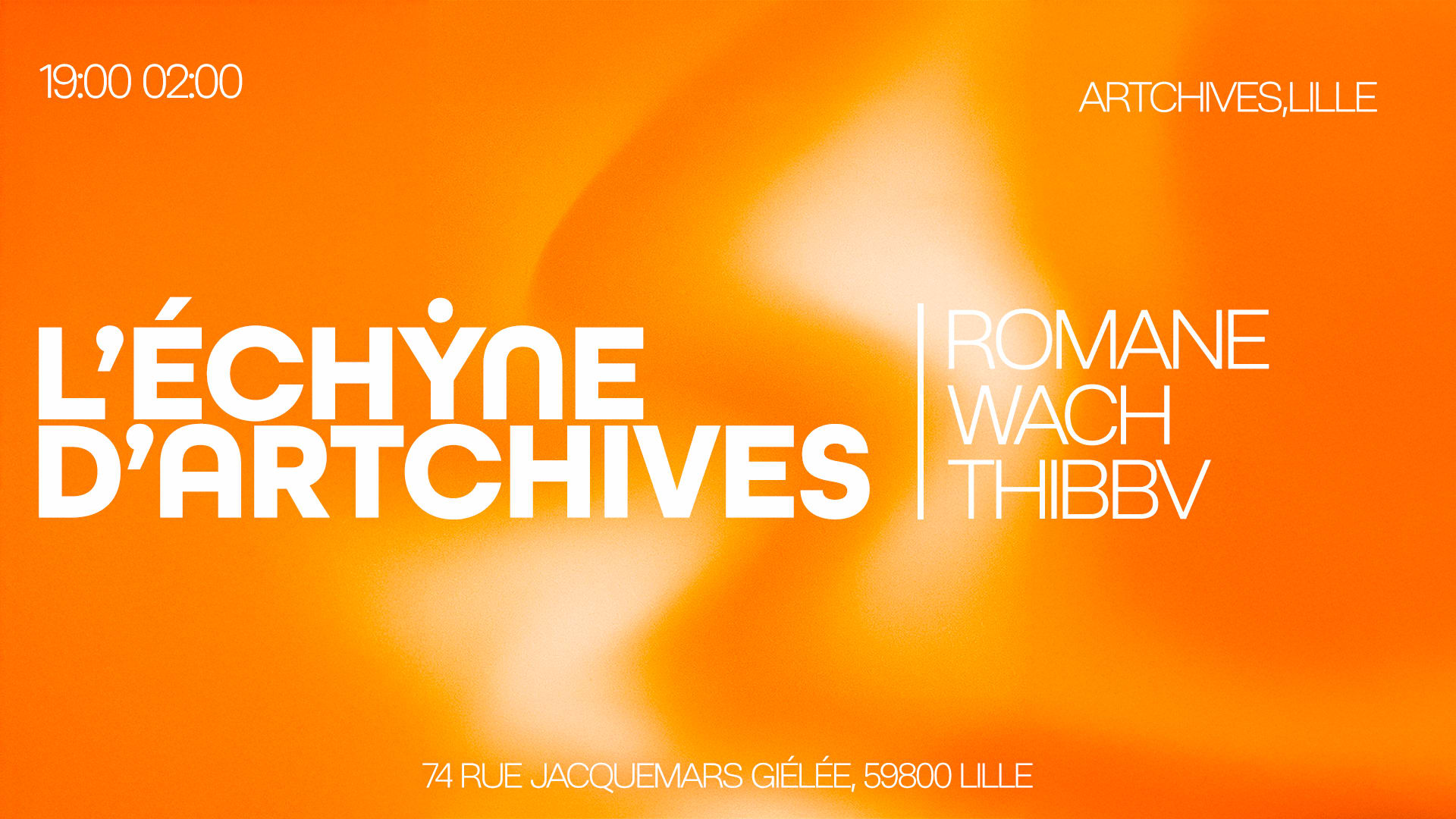 L'échyne D'artchives : Thibbv, Wach, Romane Cover