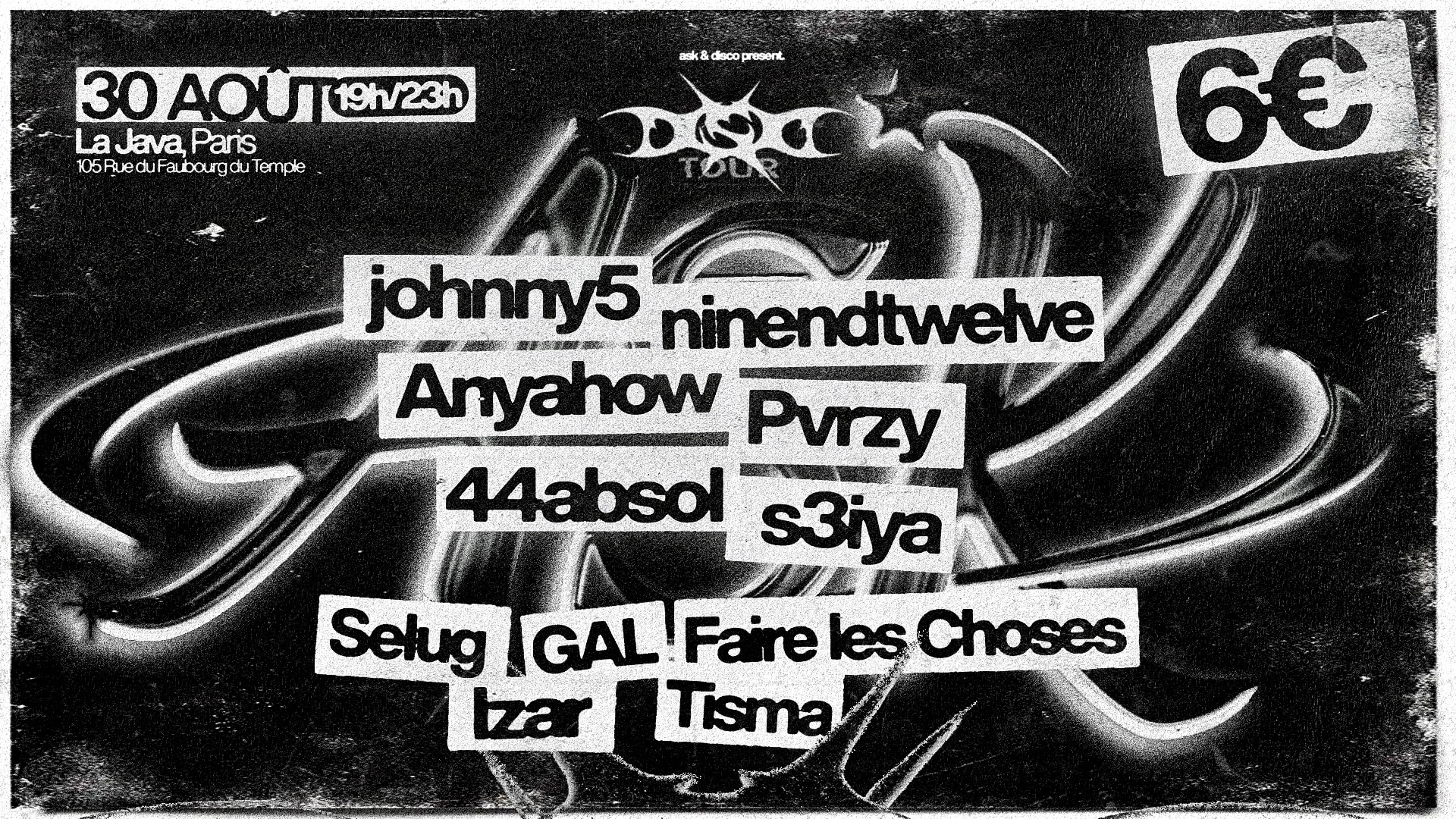 Ask Tour Cover