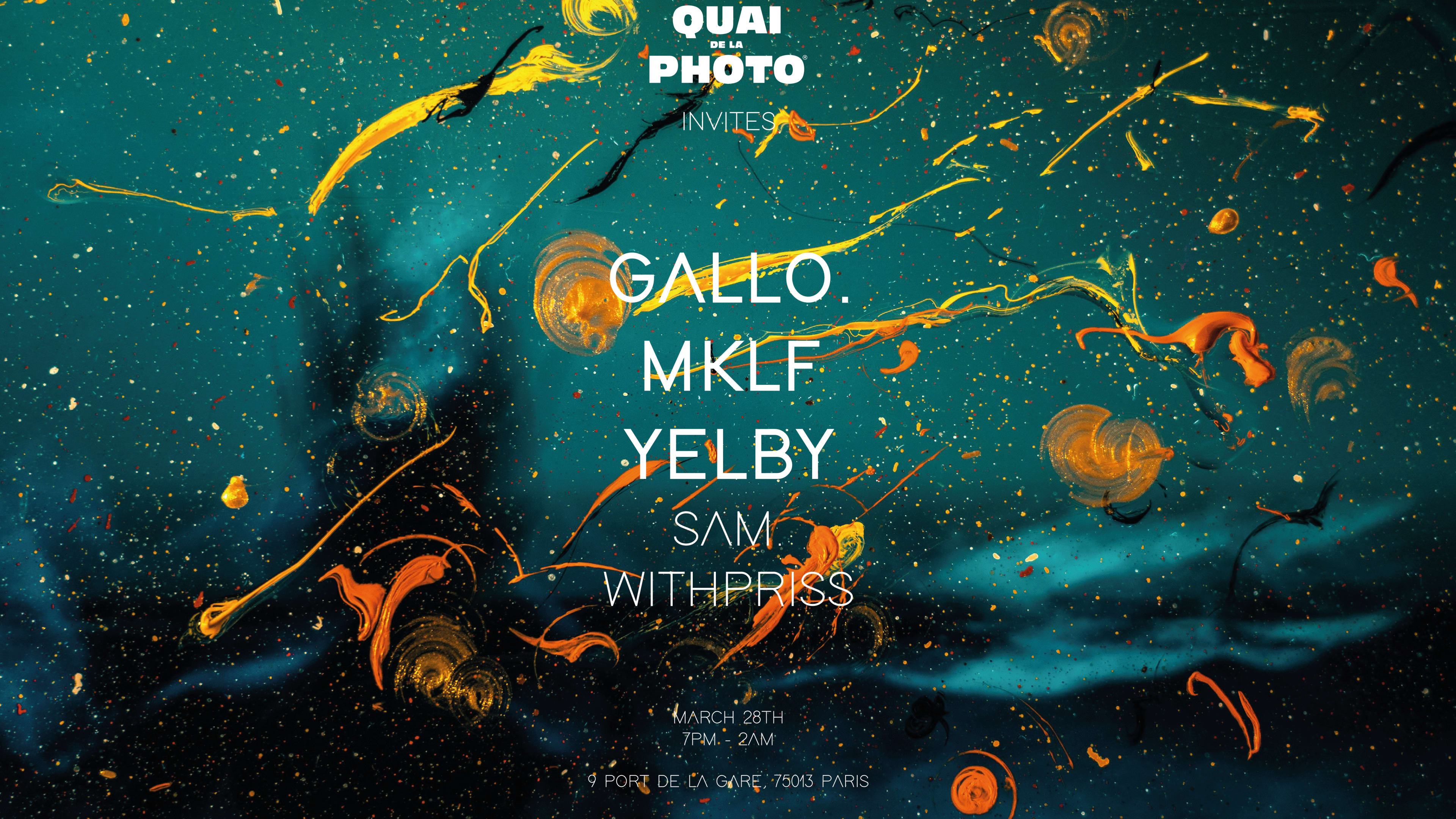 Quai De La Photo Invites Gallo. Mklf & Yelby Cover