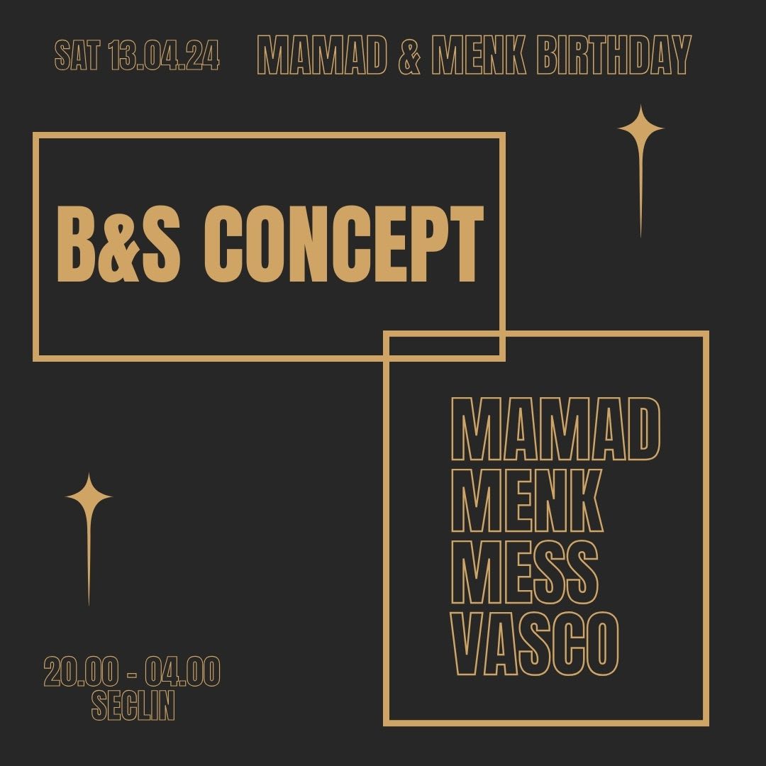 Mamad & Menk Birthday Cover