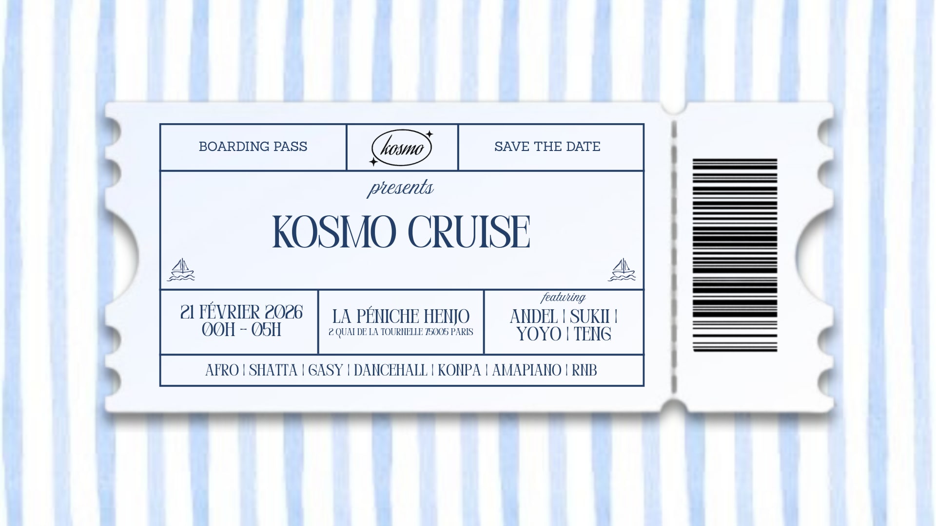 Kosmo Cruise Cover