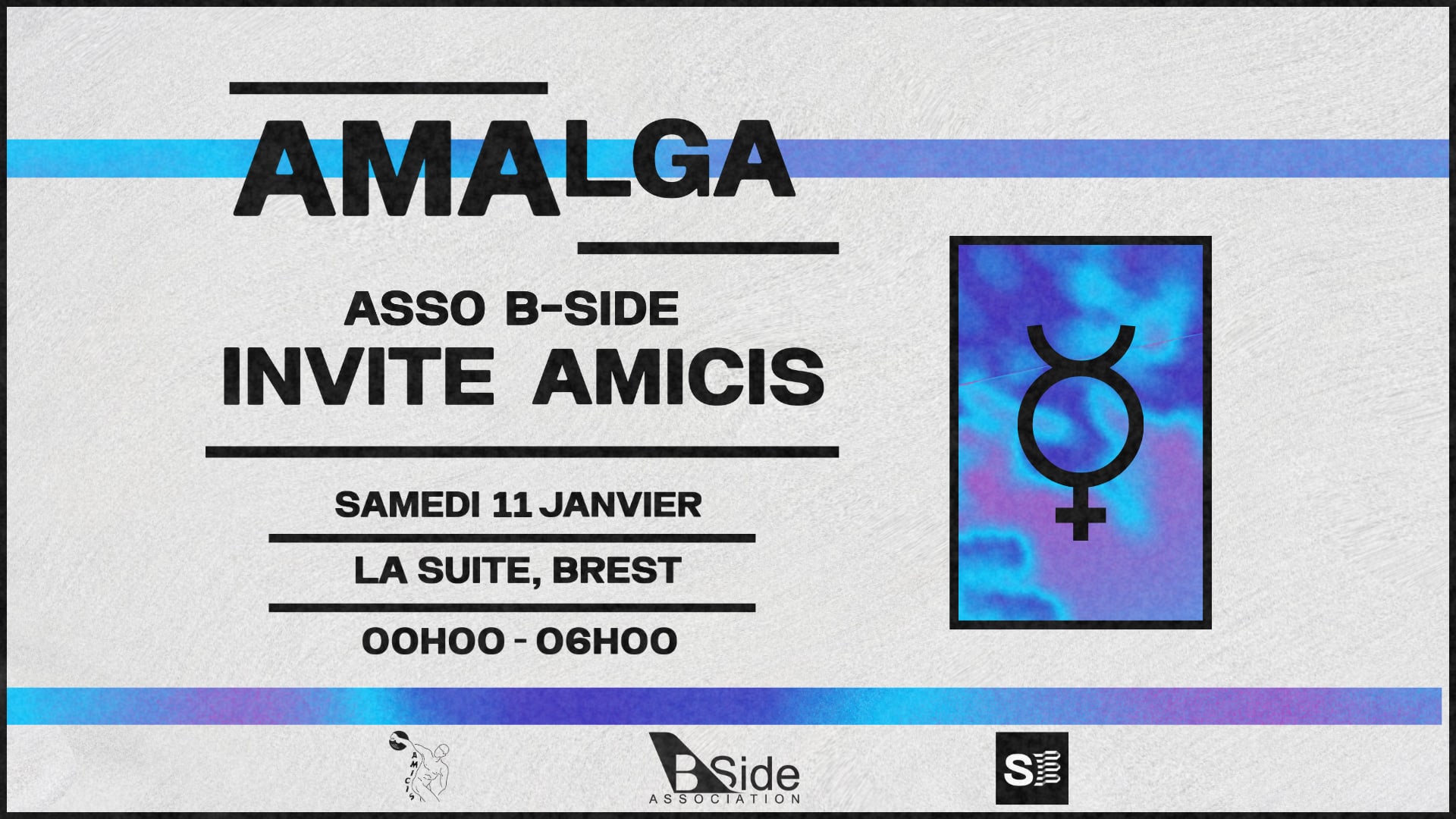 Amalga //  Bside Invite Amicis Cover
