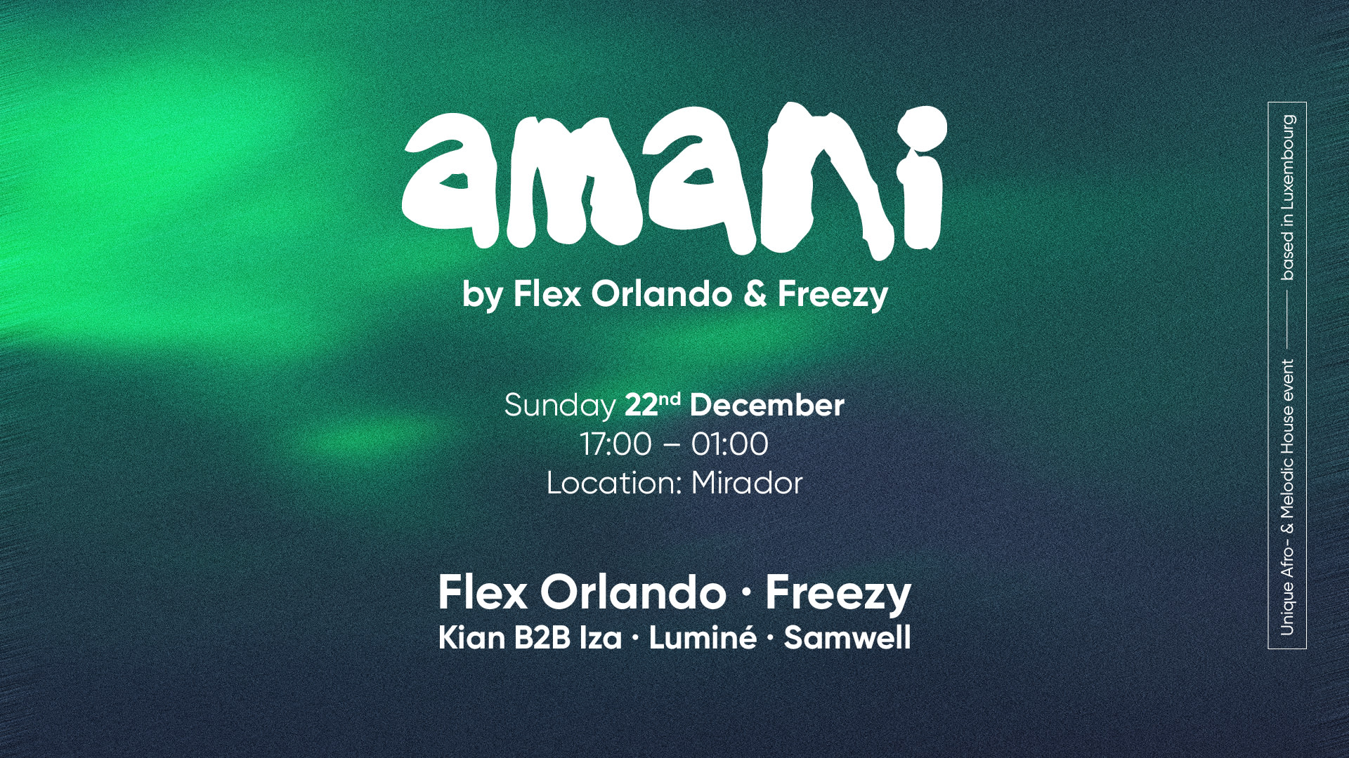 Amani By Flex Orlando & Freezy Cover