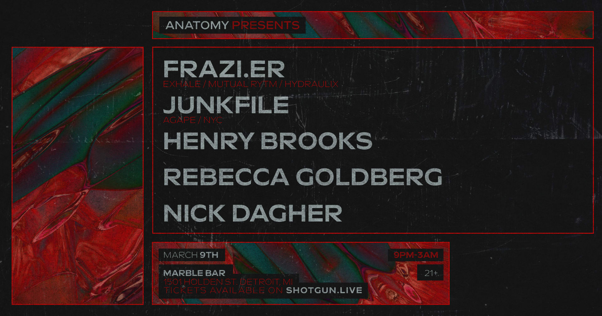 Anatomy Presents: Frazi.Er (Exhale / Mutual Rytm) + More Cover